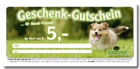 Gutschein 5,- Euro